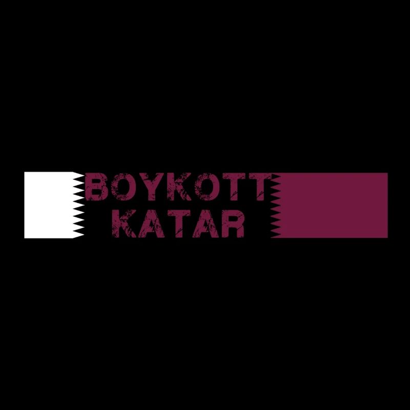 boykott katar,katar,flagge, wm,schrift