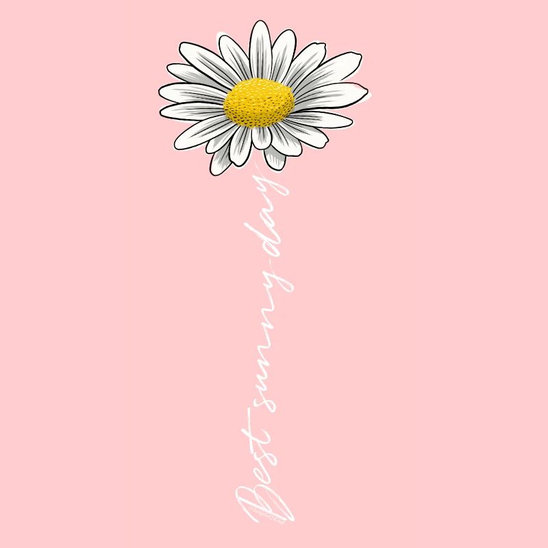 Sommerblume, bester sonniger Tag - Textilien, Geschenke