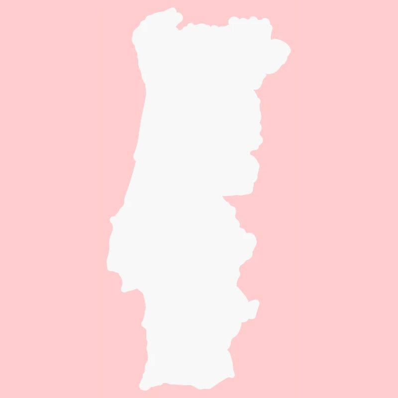 Geografische Kontur Silhouette