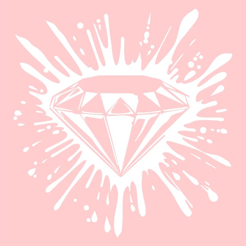 Symbole de diamant pierre précieuse