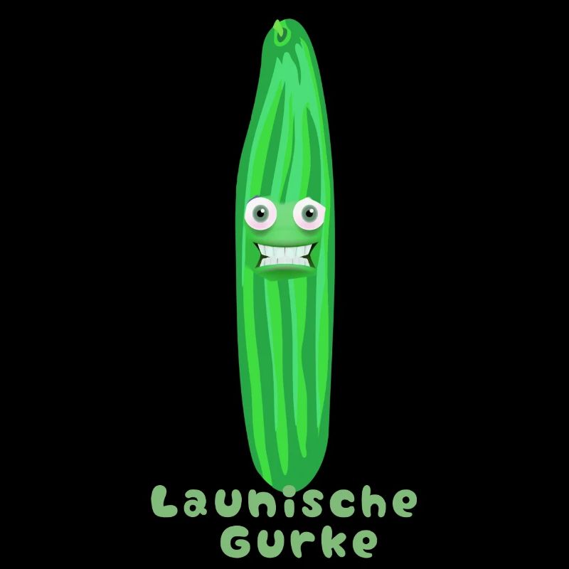 Launische Gurke, Gurken, Comic, Gurke,Comic