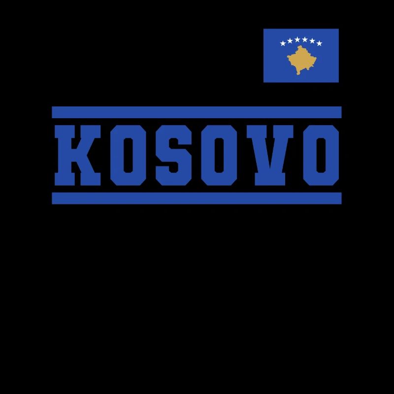 Drapeau du Kosovo Drapeau Jersey Cadeau Kosovar