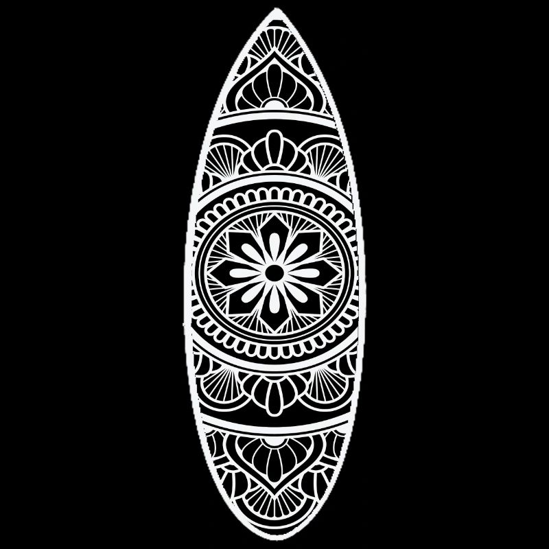 Planche de surf Mandala Planche Surf sur surf