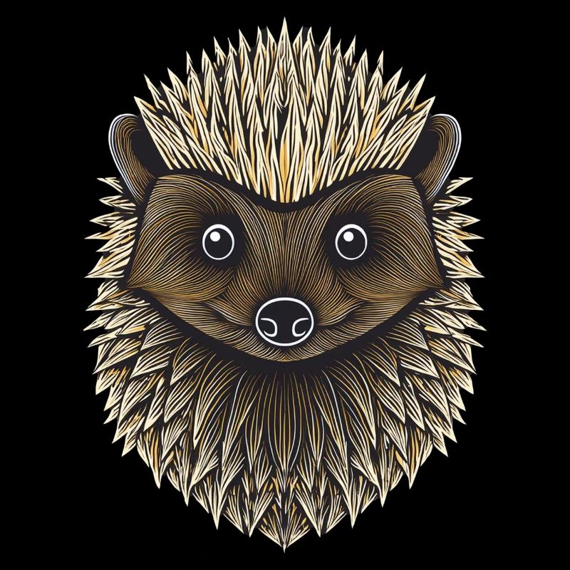 Schattige Egel - Hérisson mignon