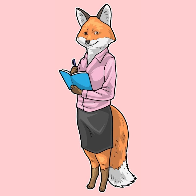Fox Secretary Notebook Office