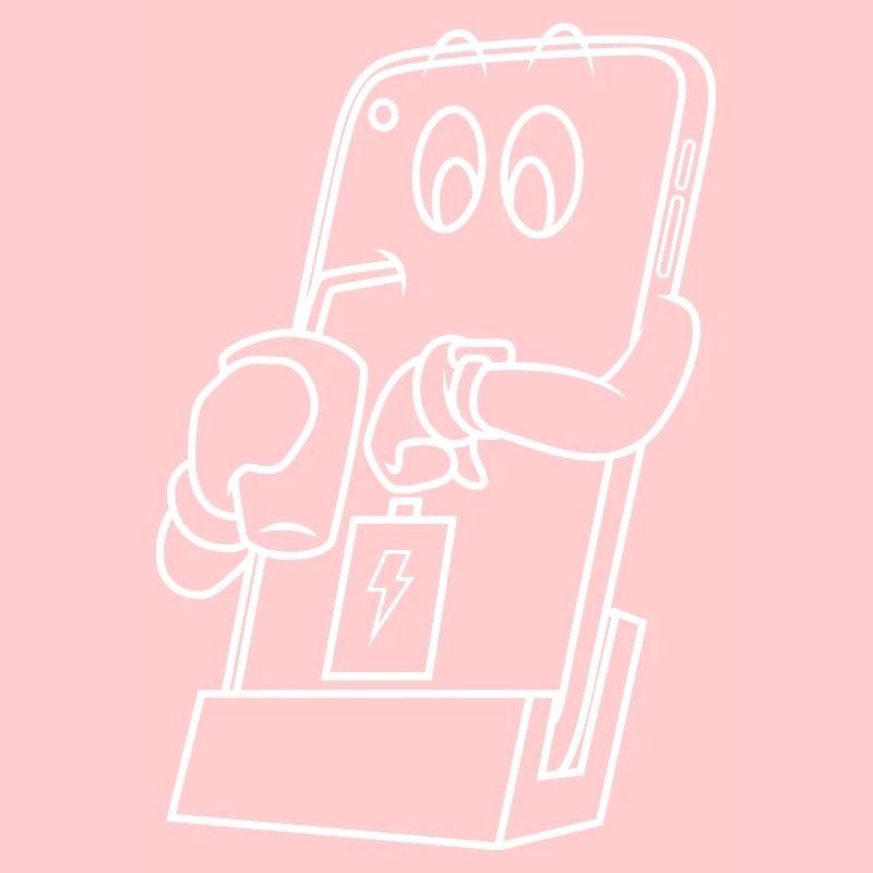 Smartphone comic ladend