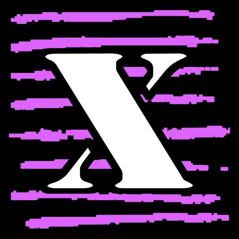 noir blanc violet rayé x