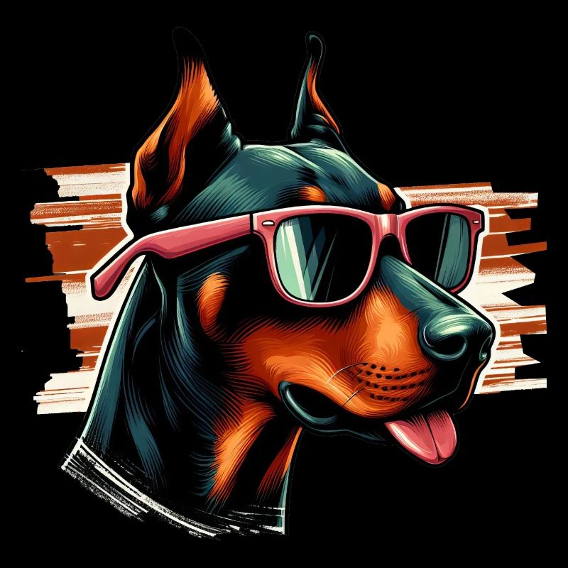 Doberman Pinscher Le Modèle