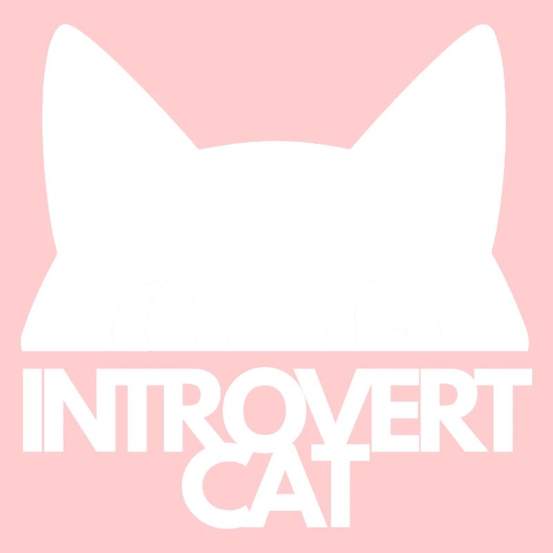 Chat Introvert Silhouette