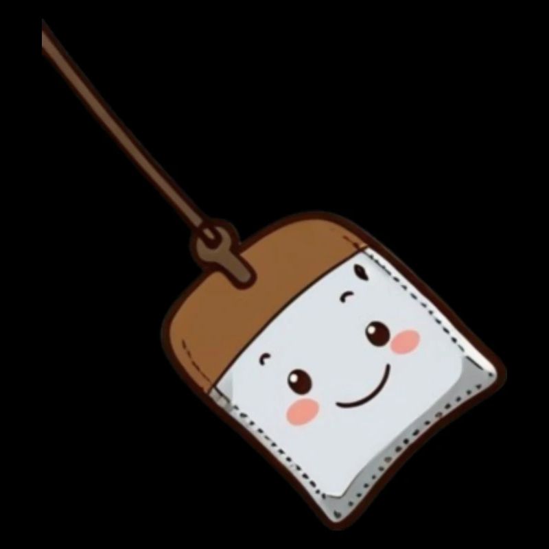 Sachet de thé comique mignon