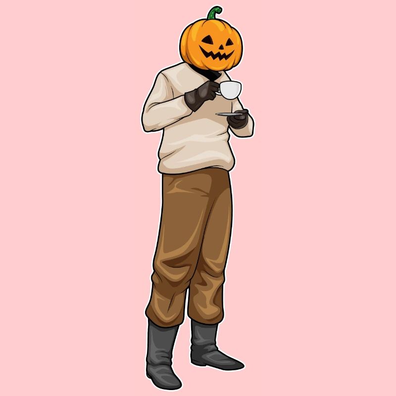 Jack O Lantern Halloween café
