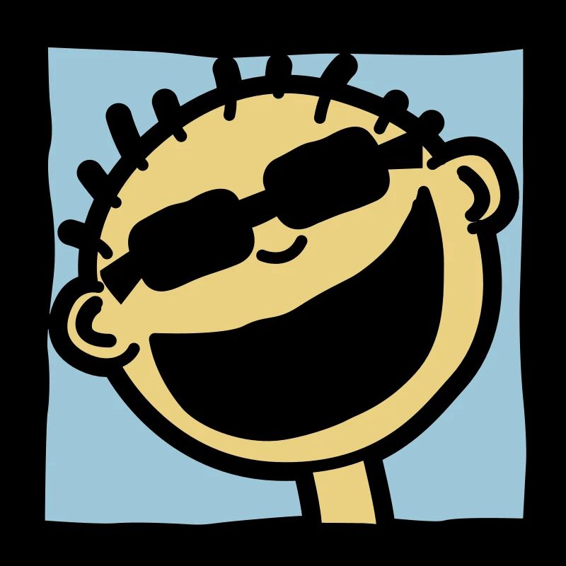 A grinning Tourist