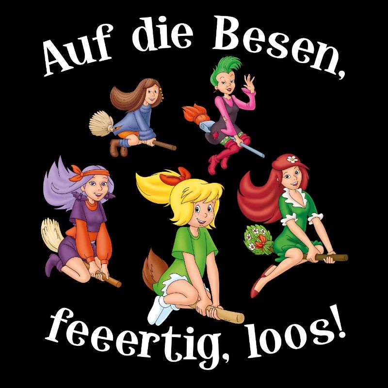 Bibi Blocksberg Junghexen Besen Freunde