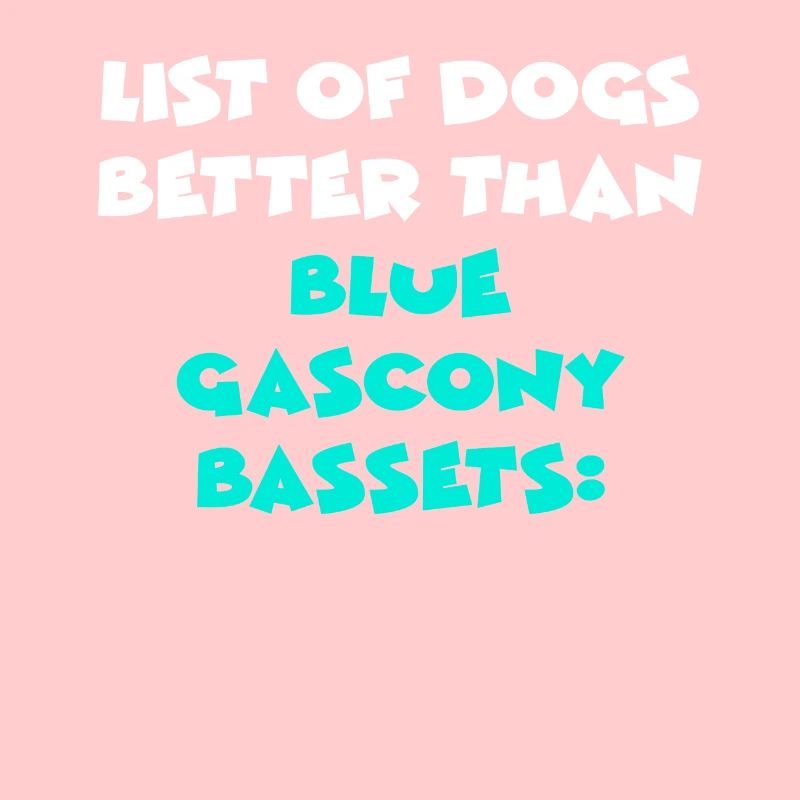 Blue Gascony Bassets