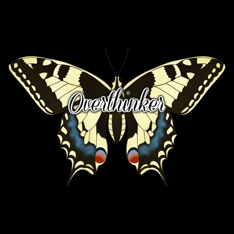 Overthinker Schmetterling