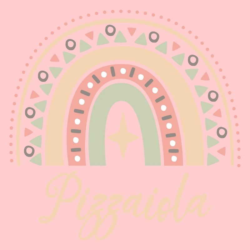 Cadeau Pizzaiola. Boho Rainbow pizzaiola.