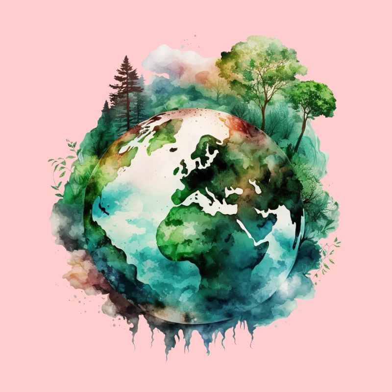 Mutter Erde Naturschutz - Save the Planet