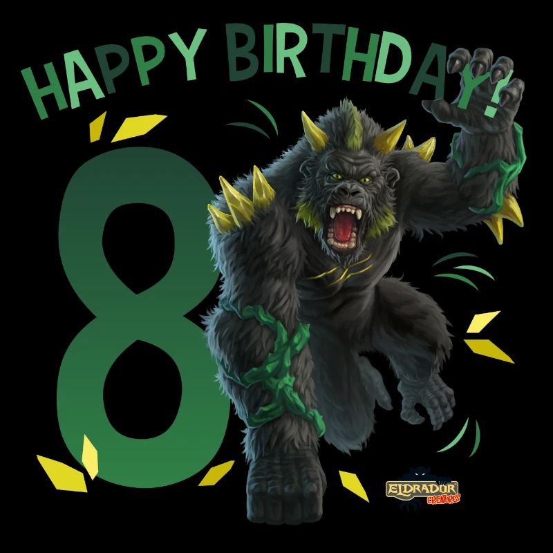 schleich® ELDRADOR® CREATURES Happy Birthday 8 Ans