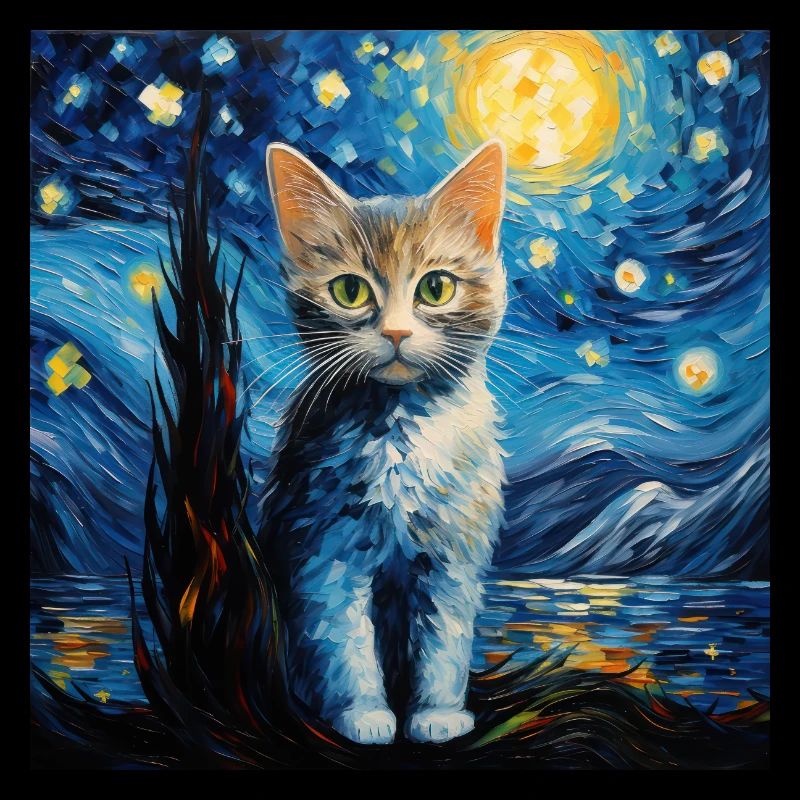 Chat, Motif De Chat
