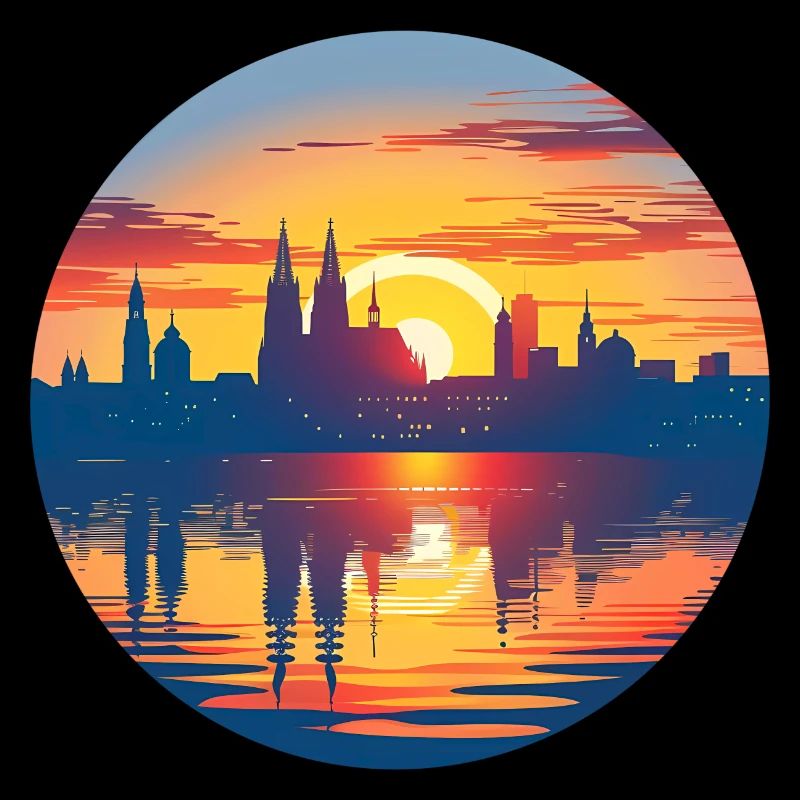 Magdeburg Skyline
