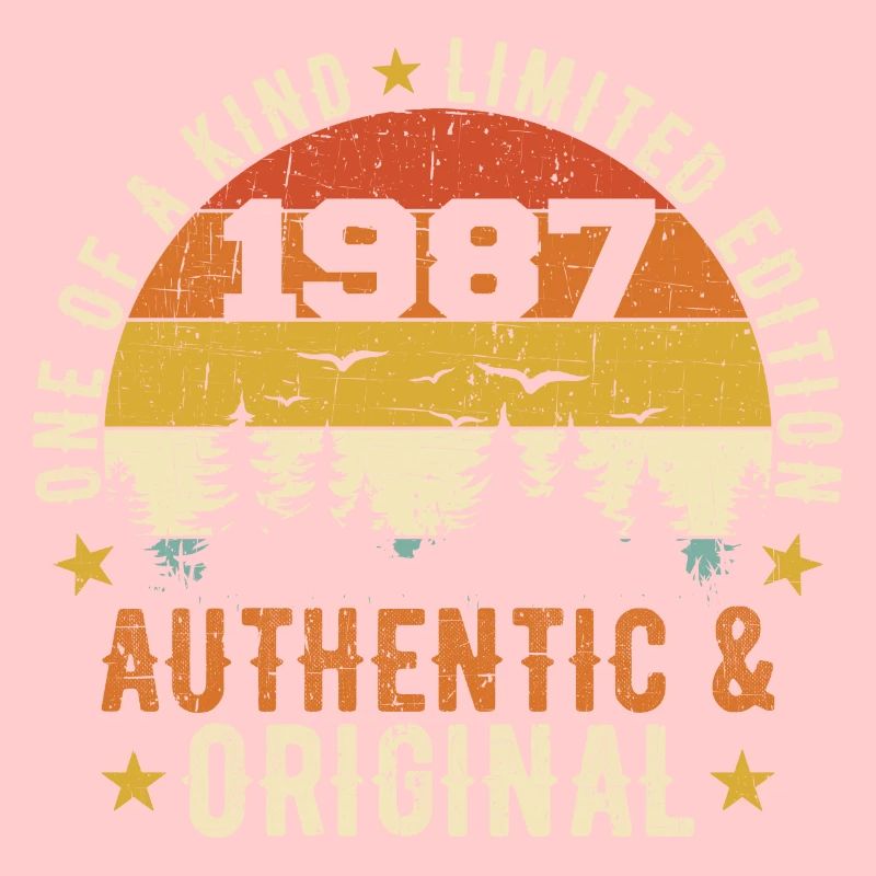 Original 1987 Geburtstagsgeschenk 1987 authentisch