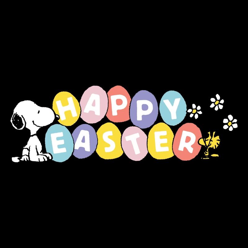 Peanuts Snoopy Happy Easter Ostern