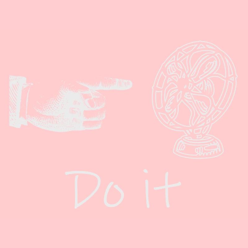 Finger und Ventilator