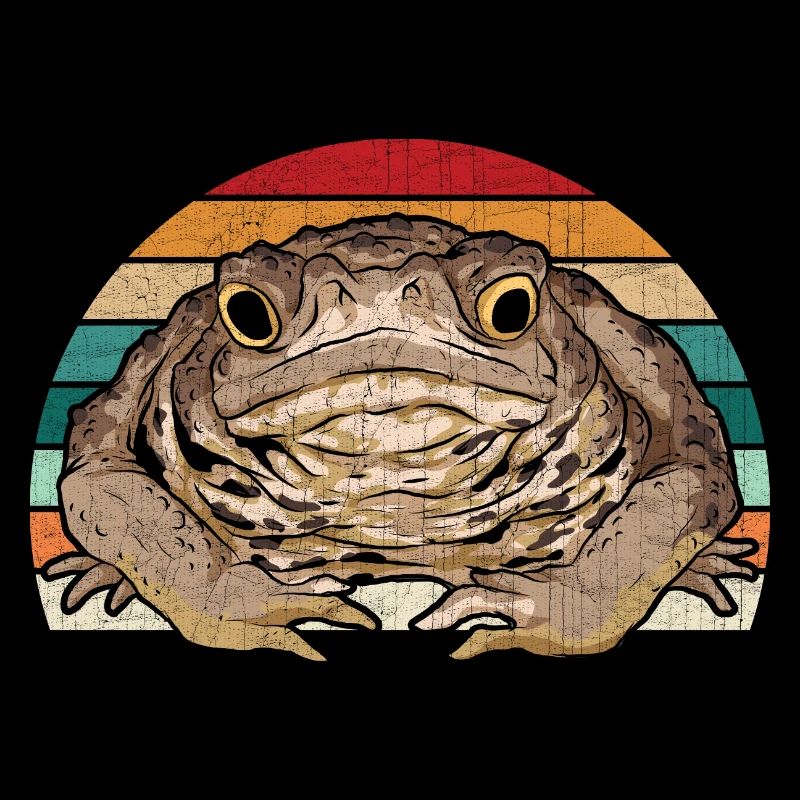 Crapaud rétro