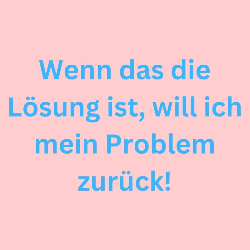 Lösung und Problem Witze