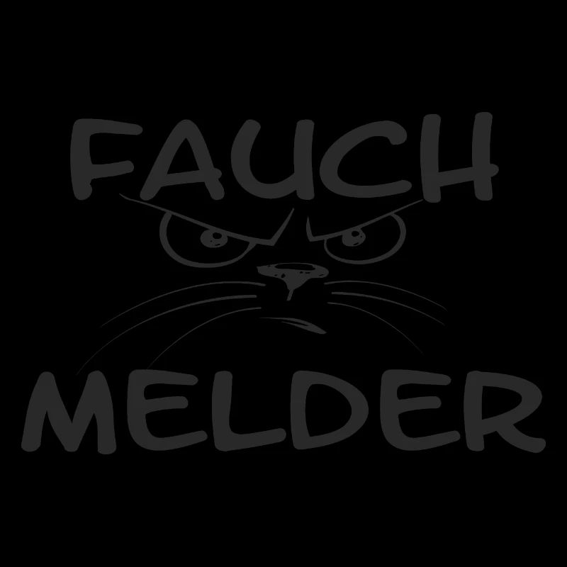 "Fauch detector" chat gris