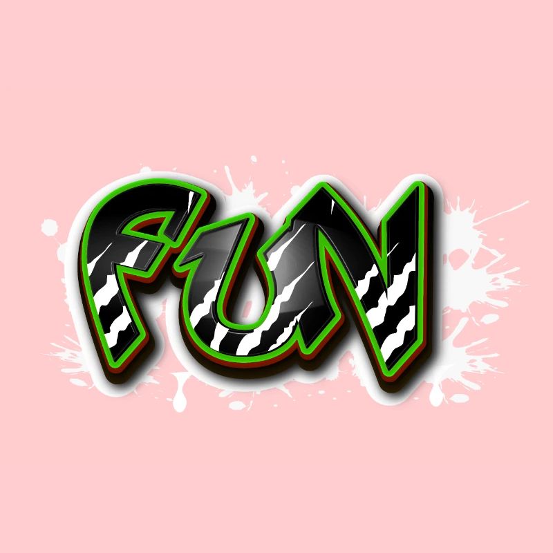 Fun im Graffiti Style