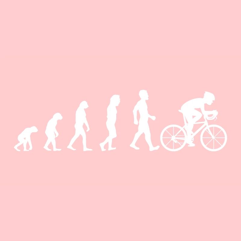 Evolution Fahrrad Rennradfahrer Geschenk Rennrad
