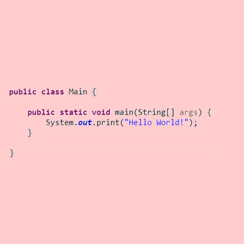 Java Hello World! gift idea