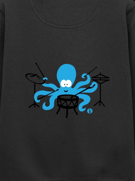 Funny octopus drummer gift drums