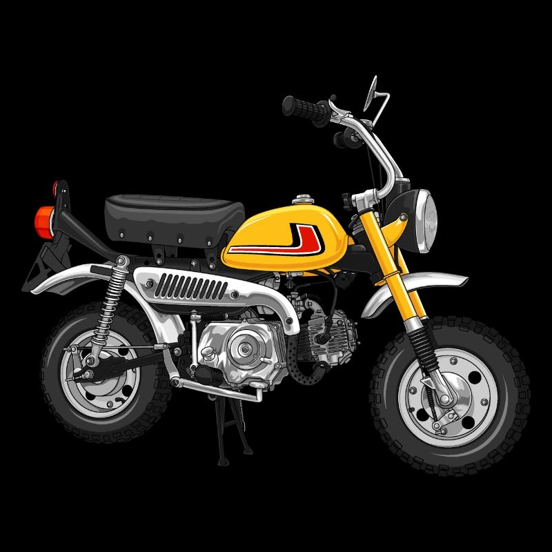 Monkey Z50J J1 DE | perruche jaune