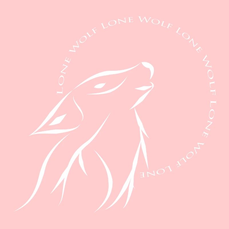 Lone wolf white