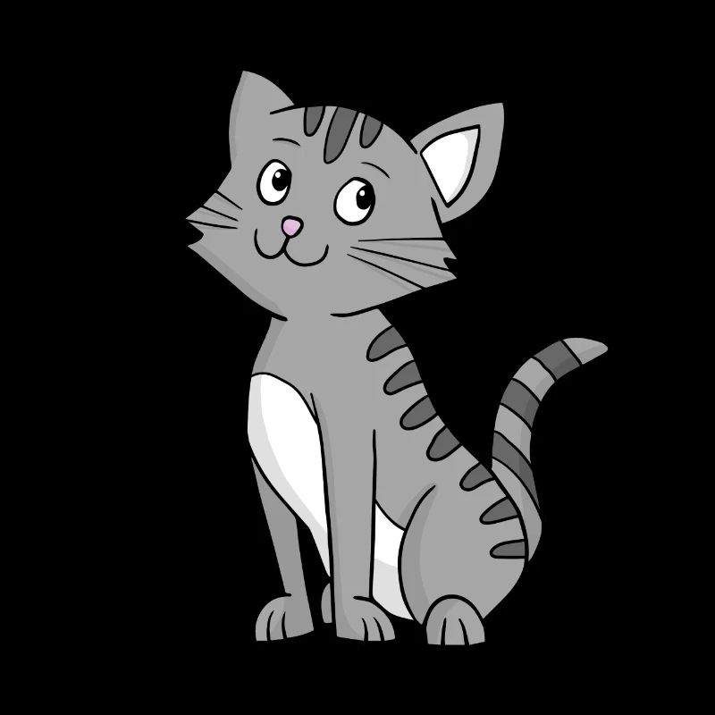 Chat gris
