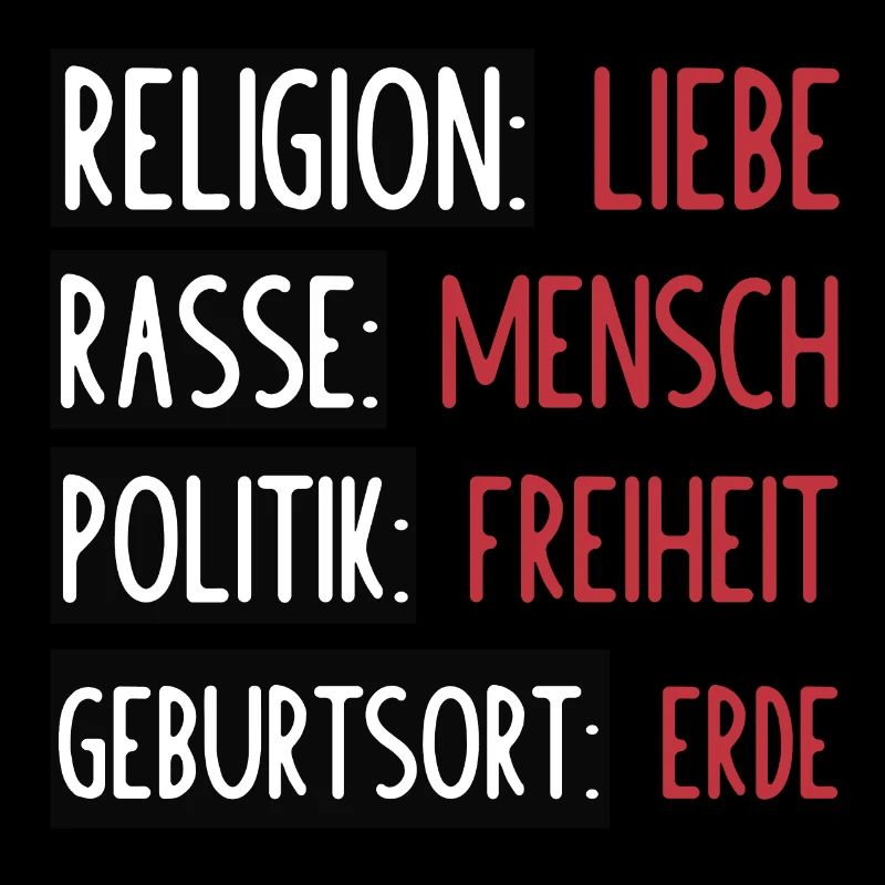 Statement - Keine Trennung oder Spaltung