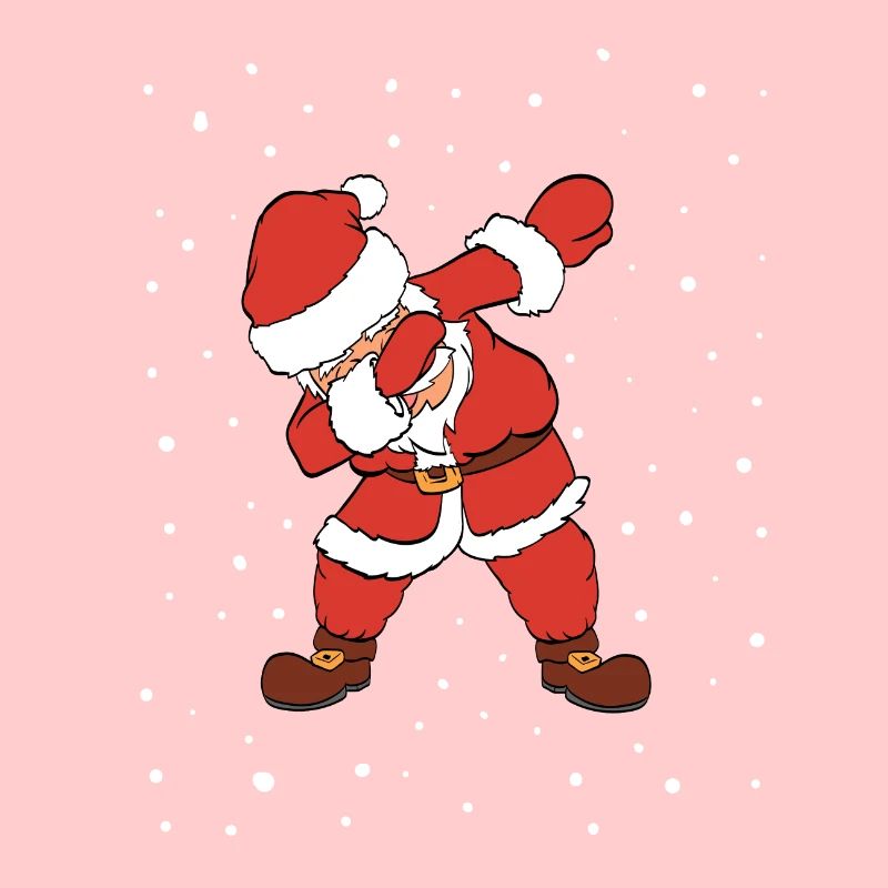 Tamponner la conception de Noël du père Noël