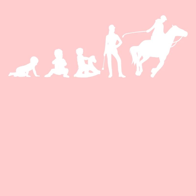 Evolution Das Leben ist besser mit Pferdedesign