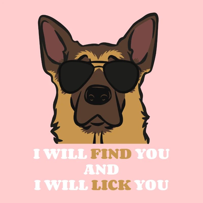 Cooler Deutscher Schäferhund