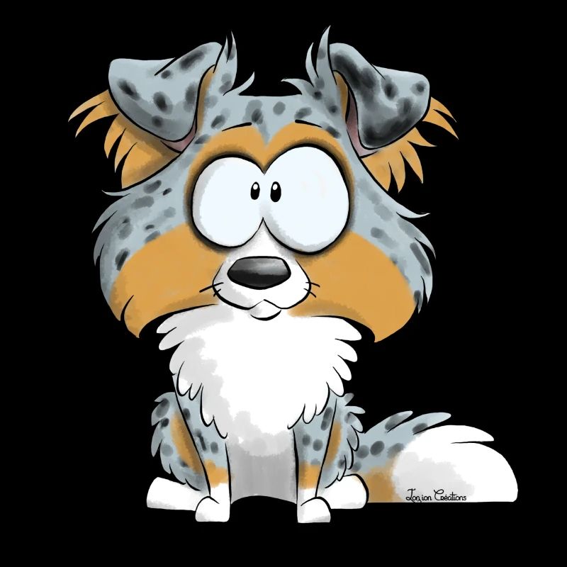 I Am Shetland - Blue Merle Tricolore