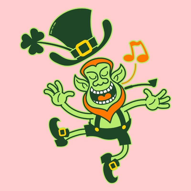 Leprechaun Dancing and Singing