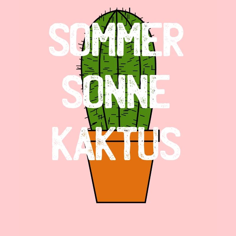 Summer sun cactus