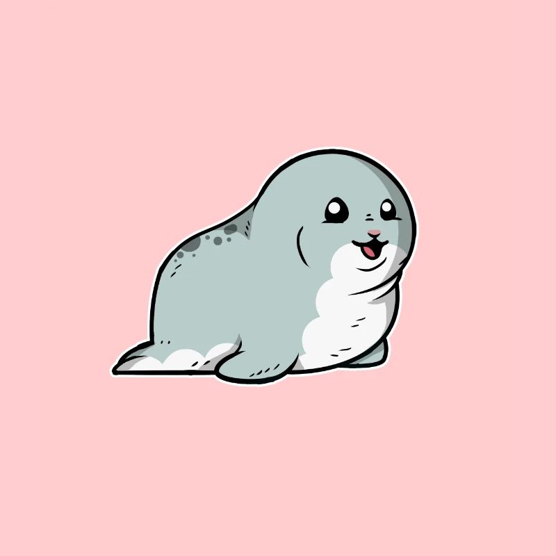 Phoque doux phoque cadeau phoque phoque