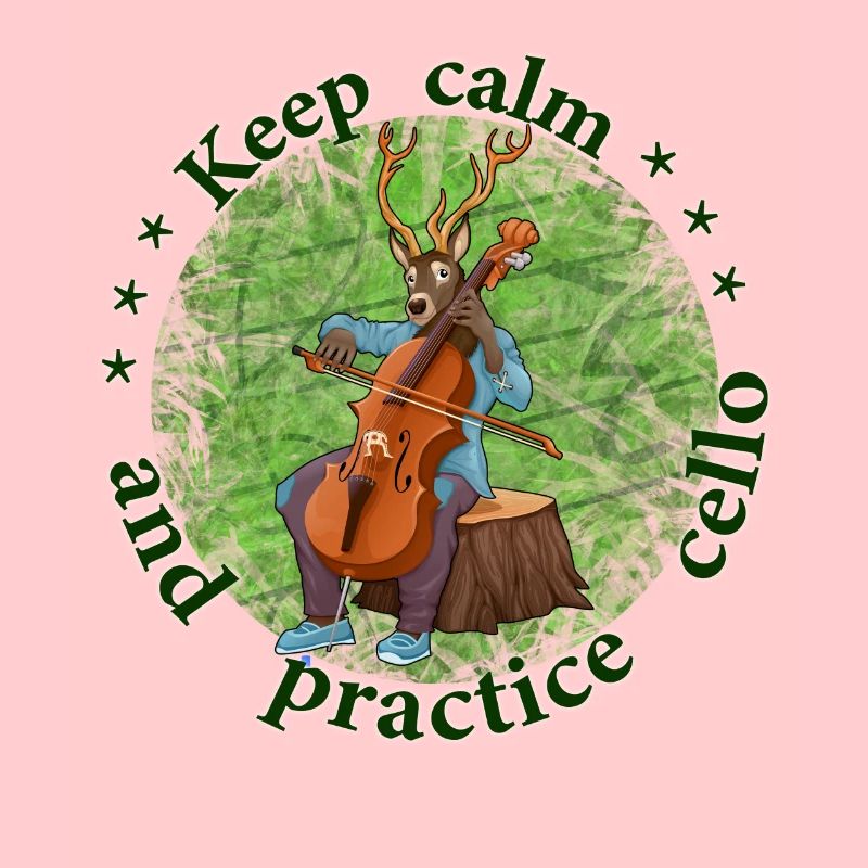 Gardez votre calme pratique du violoncelle violoncelle renne