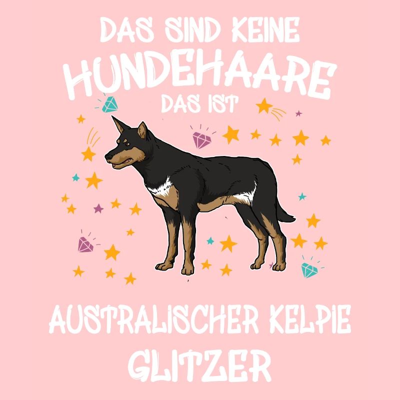 Australischer Kelpie Glitzer Hunde Halter Geschenk
