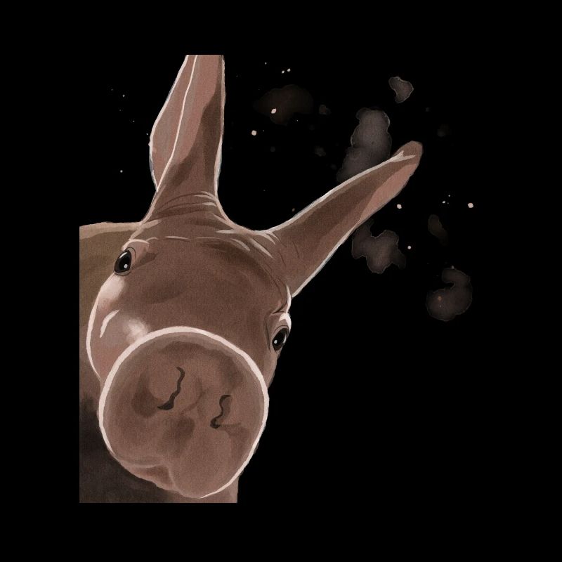 Neugieriger Erdferkel