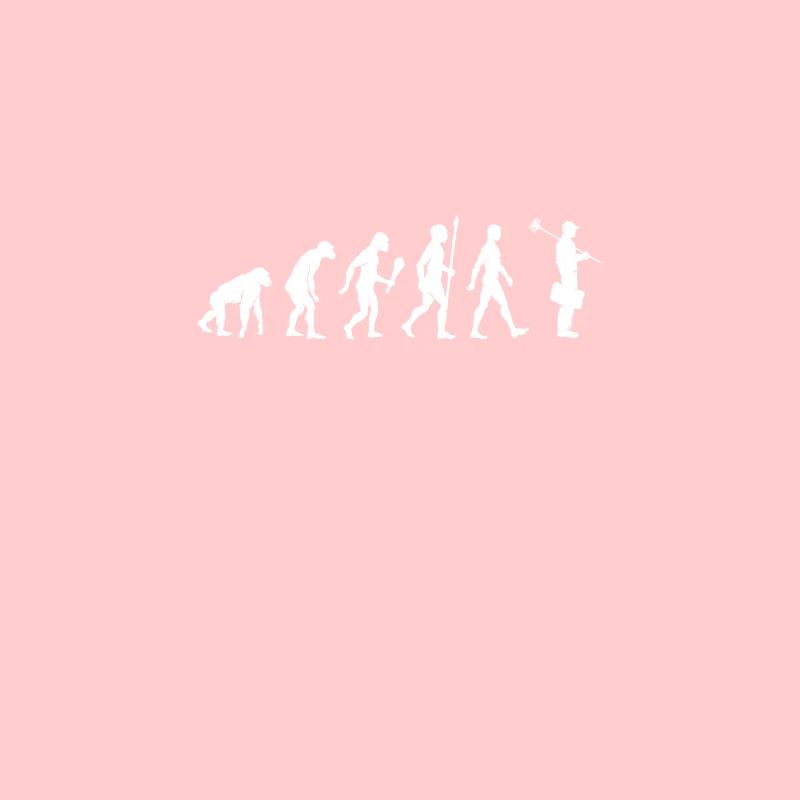 Lustige Schornsteinfeger Evolution Geschenkidee