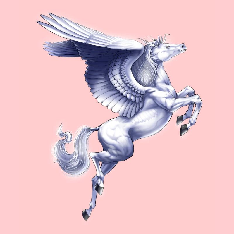 Greek Mythical Creature Pegasus